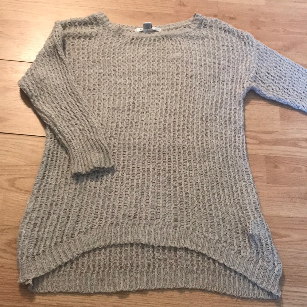 Long stretchy sweater